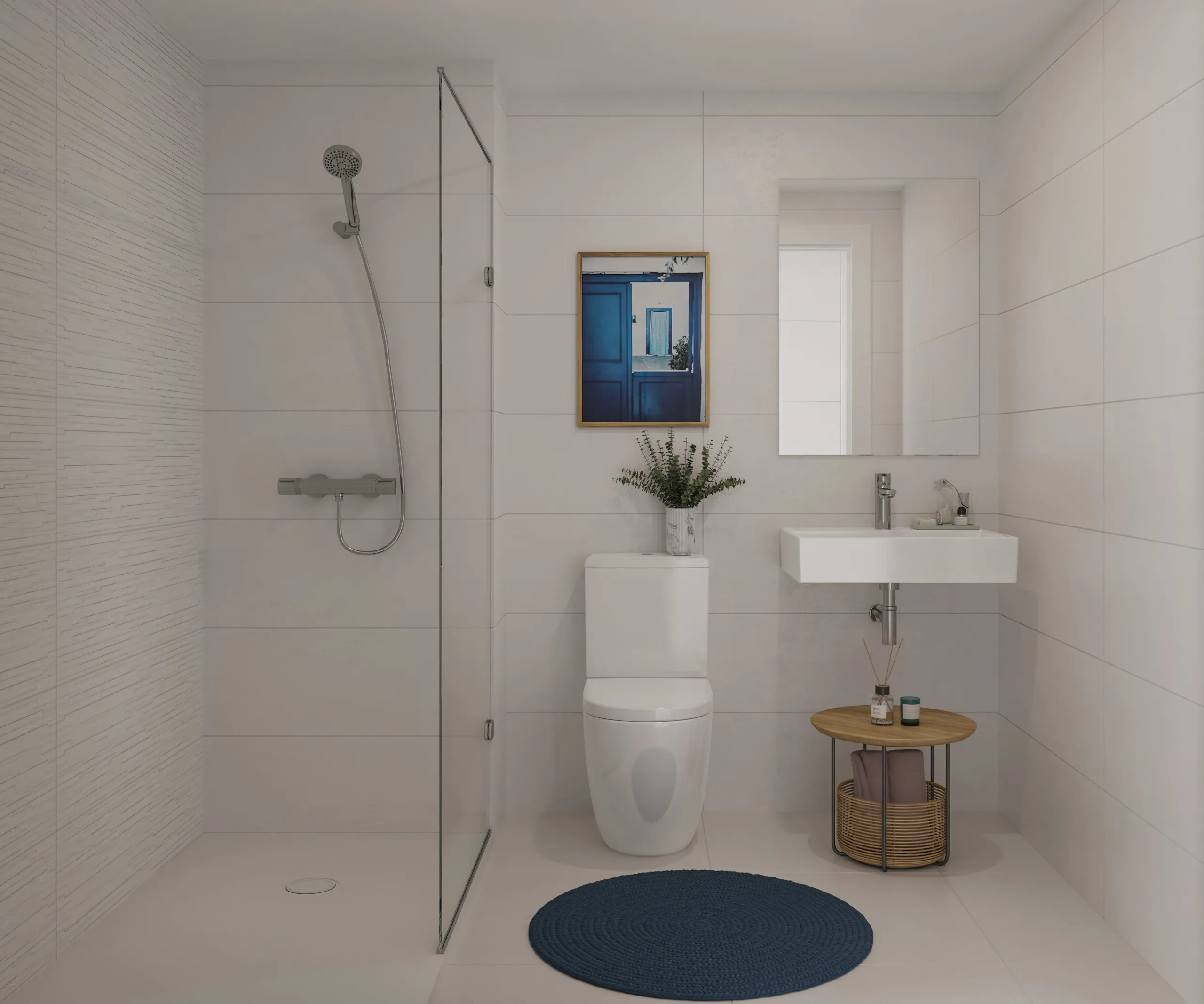 Modern flats under construction in the prestigious town of Sant Cugat del Valles, Barcelona