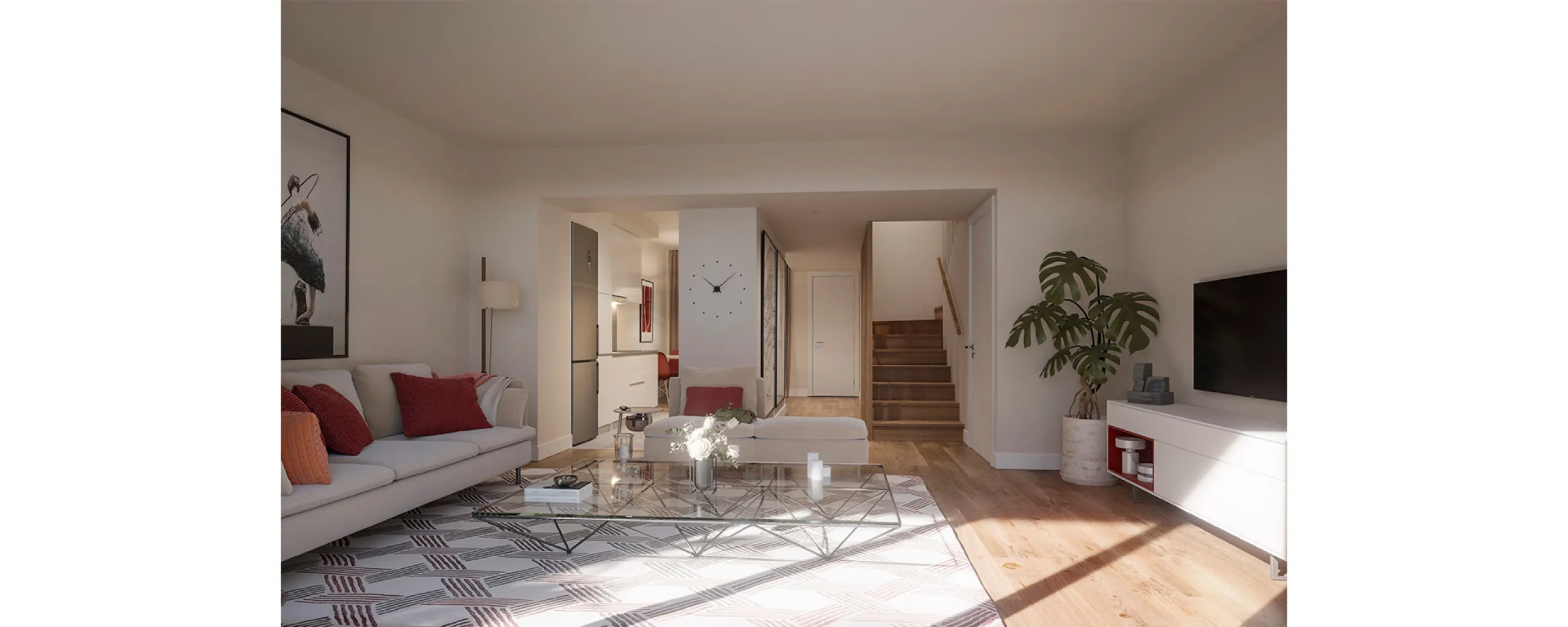 Modern Townhouses Under Construction in Rubí, Barcelona