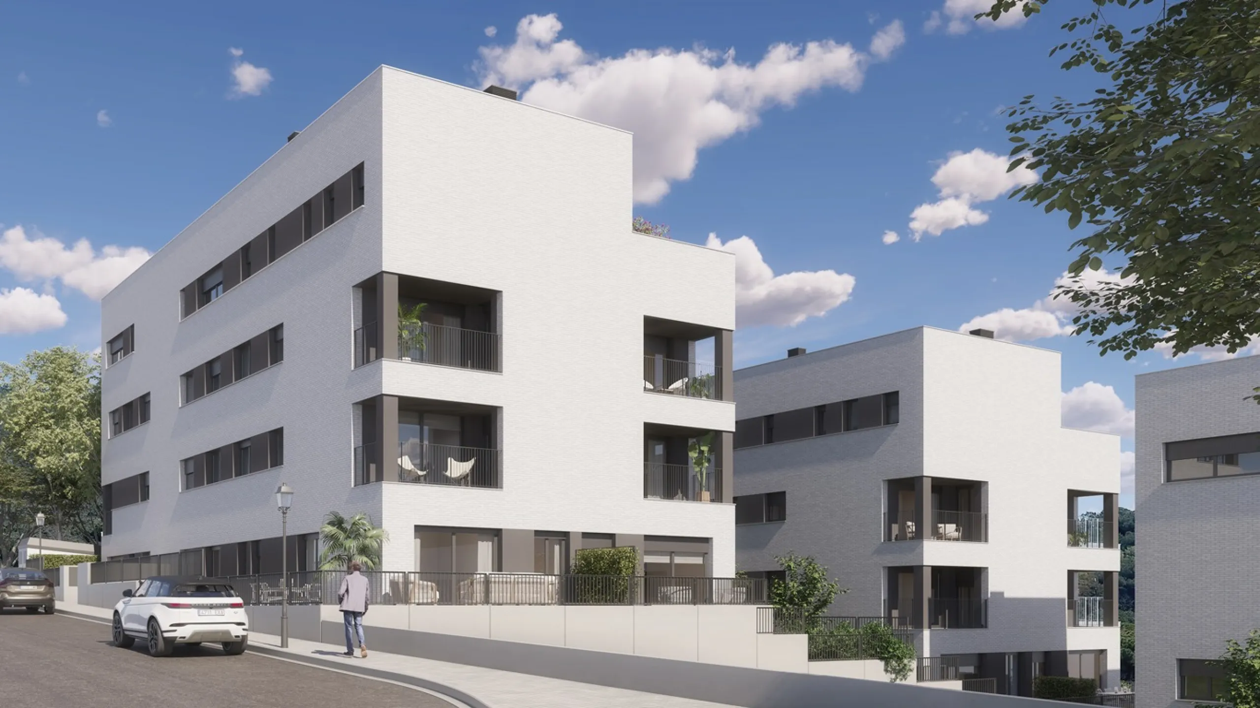 Modern Can Trias Residential Development in Sant Andreu de Llavaneres