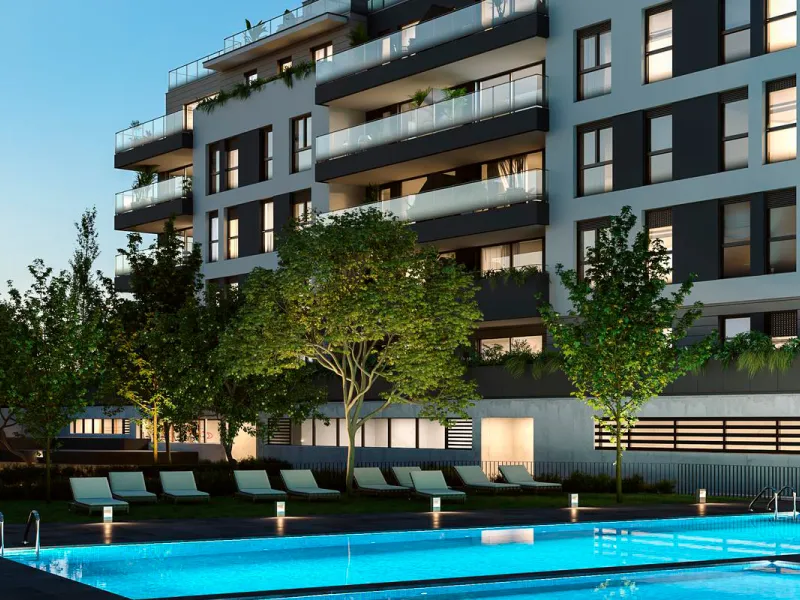 Apartments Under Construction in Vilanova i la Geltru, Barcelona