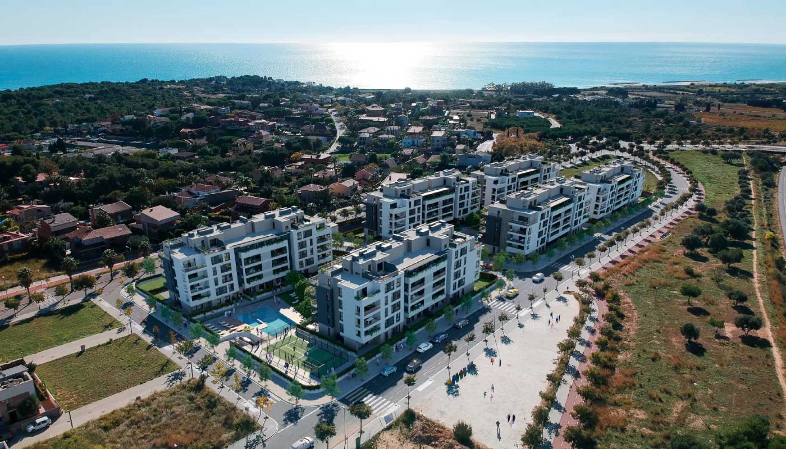 Apartments Under Construction in Vilanova i la Geltru, Barcelona