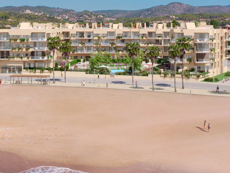 ¡Primera línea de mar! Apartamentos de diseño de obra nueva en Cubelles, Barcelona
