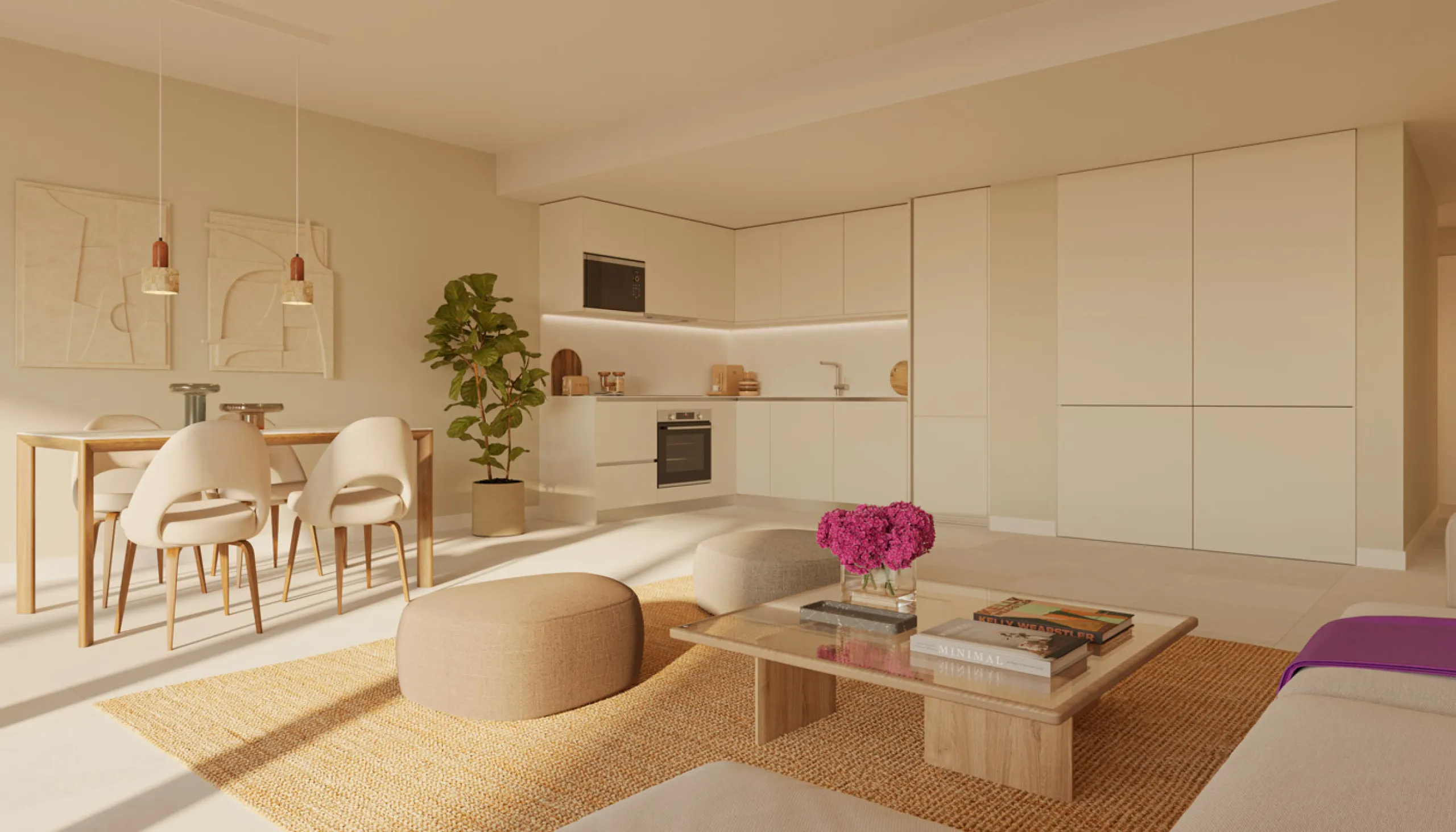 First Line of the Sea! Designer Apartments Under Construction in Cubelles, Barcelona