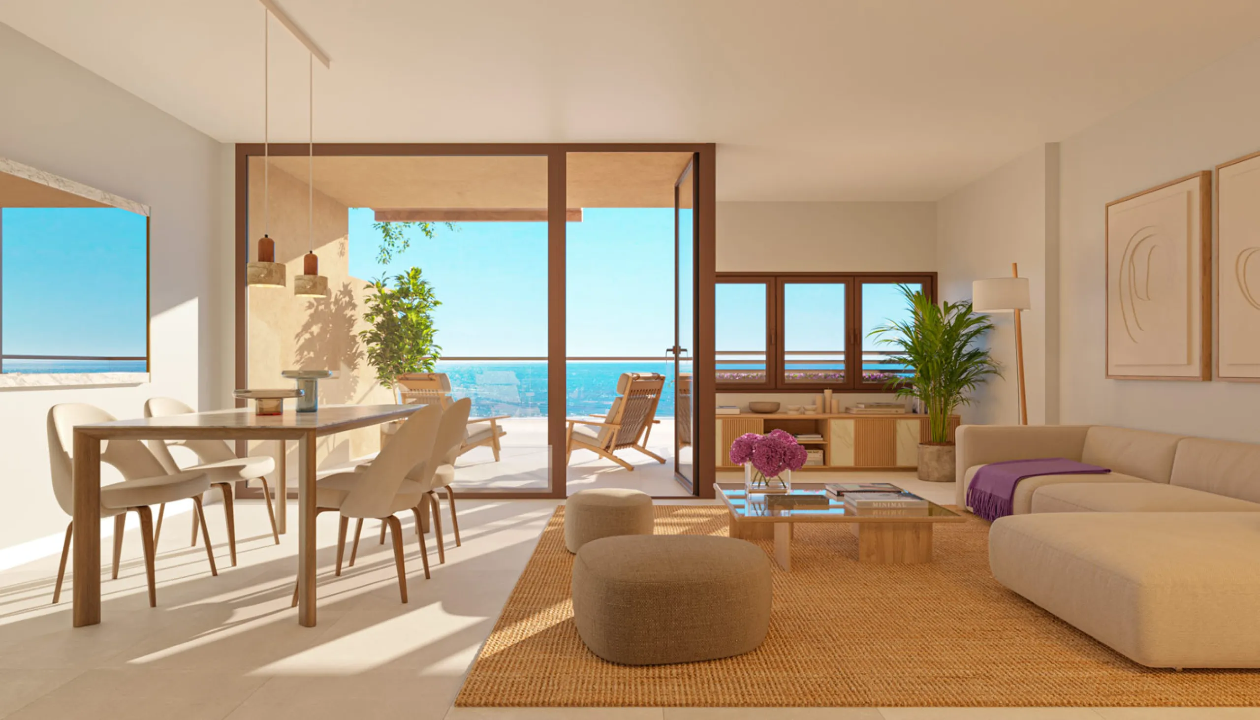 First Line of the Sea! Designer Apartments Under Construction in Cubelles, Barcelona