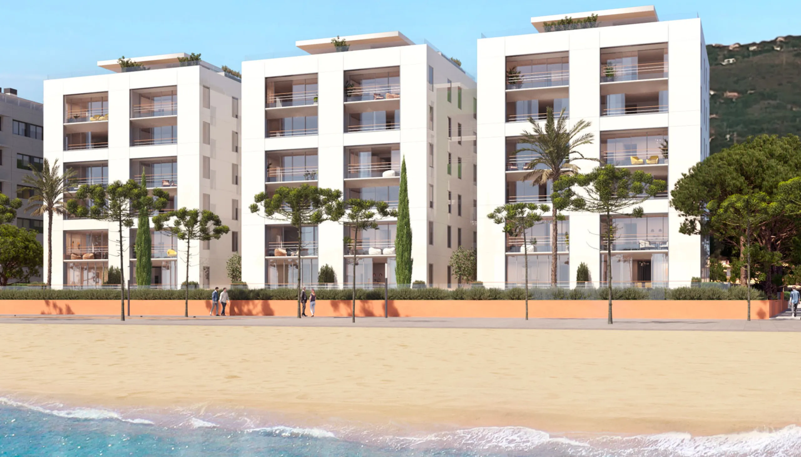 First Line of the Sea! Flats Under Construction in a New Residential Complex in Playa de Aro, Costa Brava