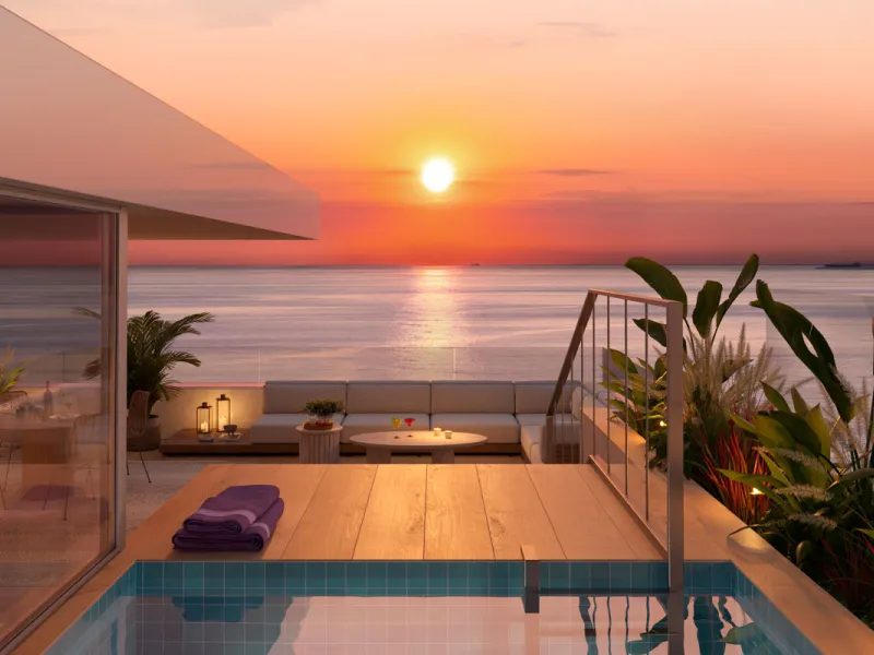 First Line of the Sea! Flats Under Construction in a New Residential Complex in Playa de Aro, Costa Brava