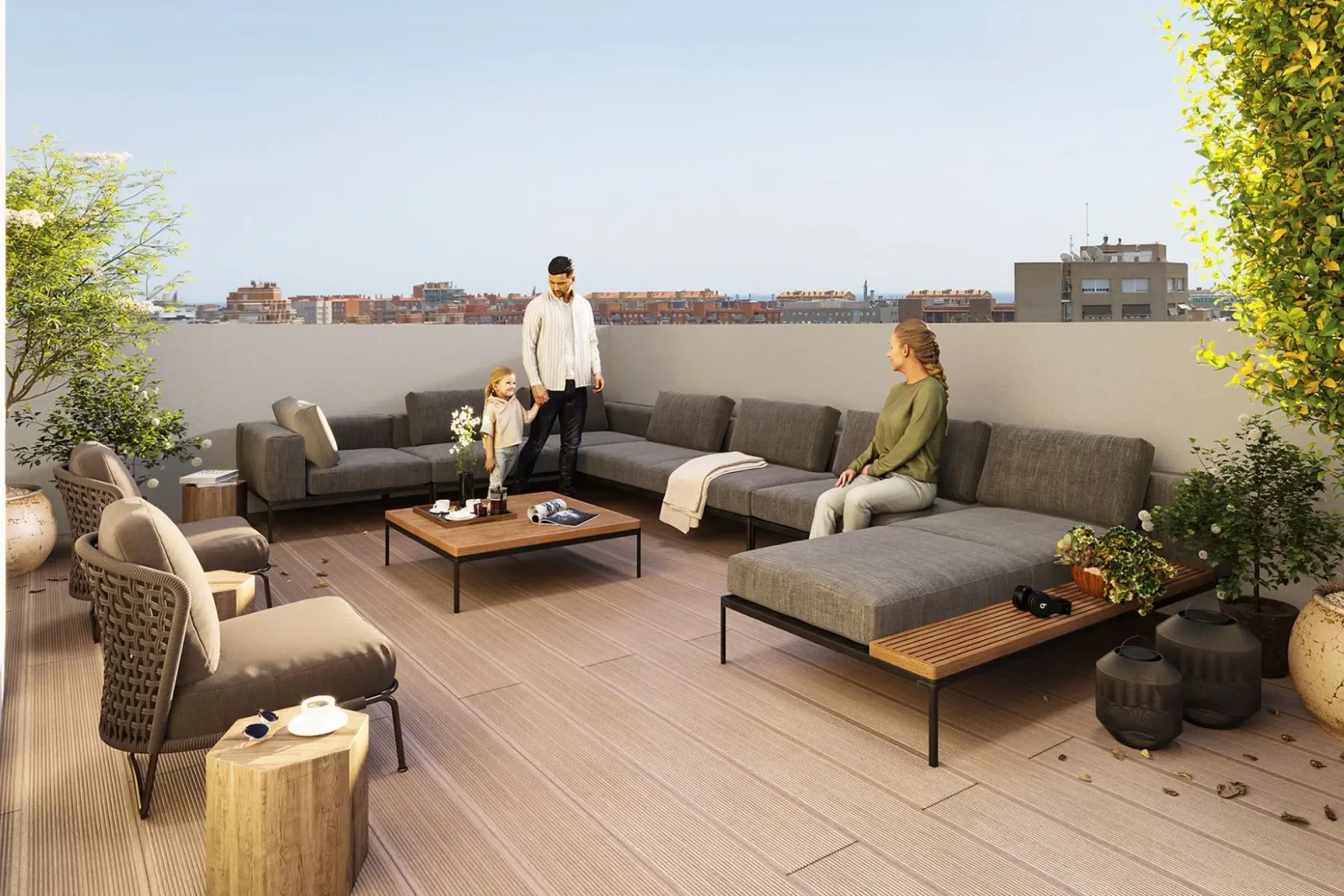 Newly Built Duplex Penthouse near the Beach in Poblenou, Barcelona