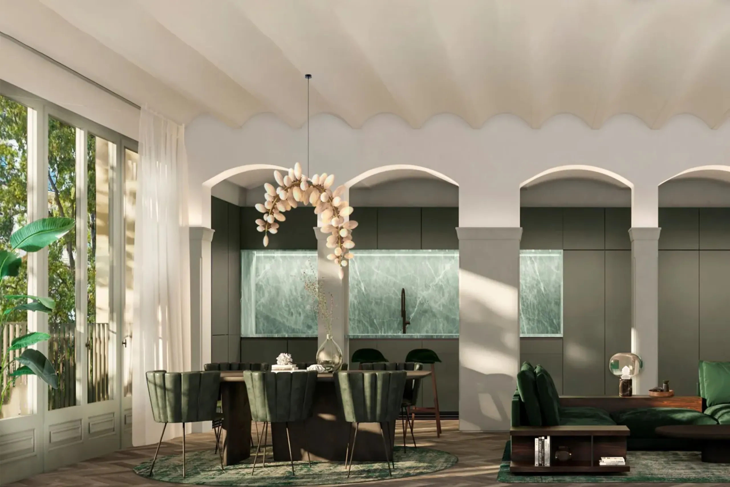 Exclusive Renovated Flats in Barcelona's Emblematic Street