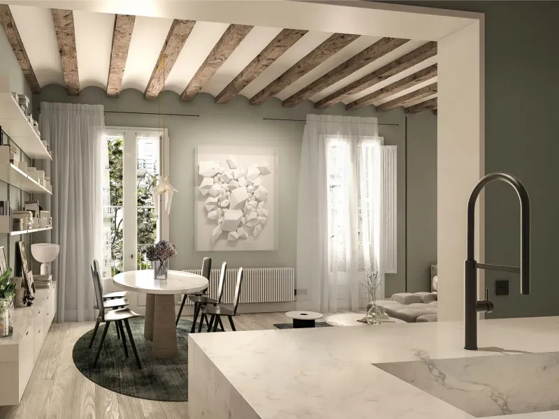 Exclusive Renovated Flats in Barcelona's Emblematic Street