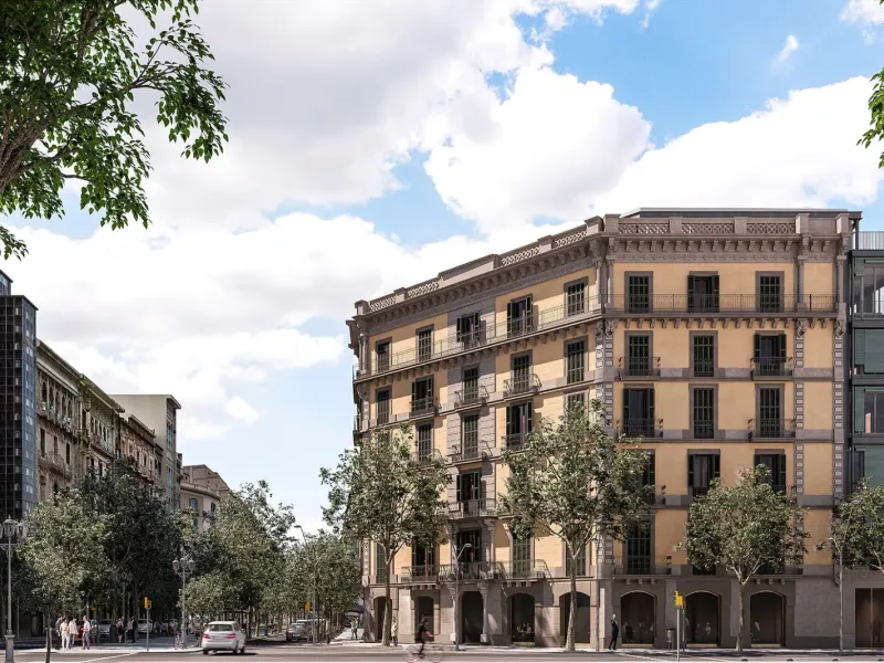 Exclusive Renovated Flats in Barcelona's Emblematic Street