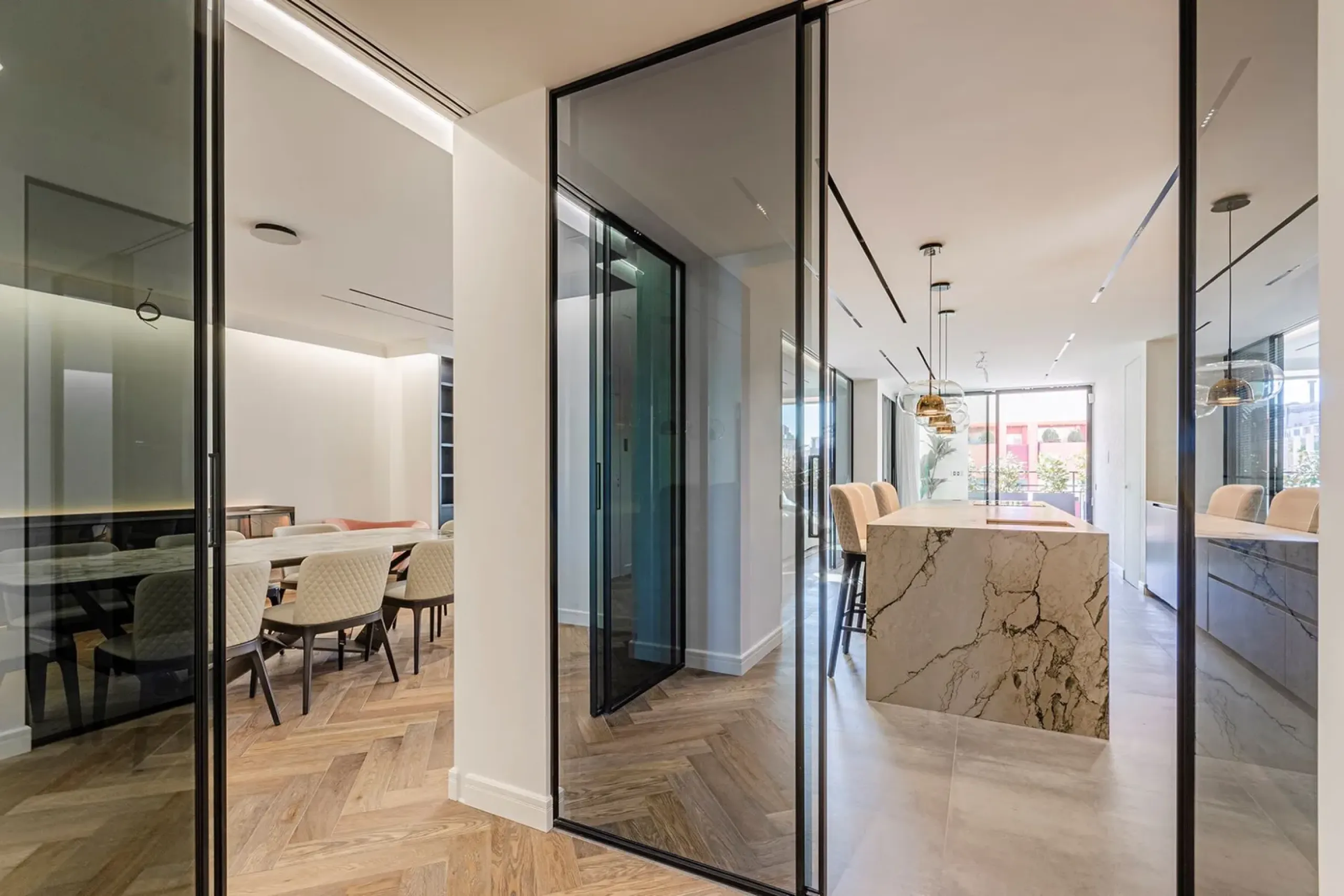 Exclusive Penthouse After Restoration in a Privileged Area of Galvani, Barcelona