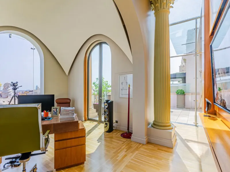 Extraordinary Penthouse With Pool on Passeig de Gracia in Golden Square, Barcelona