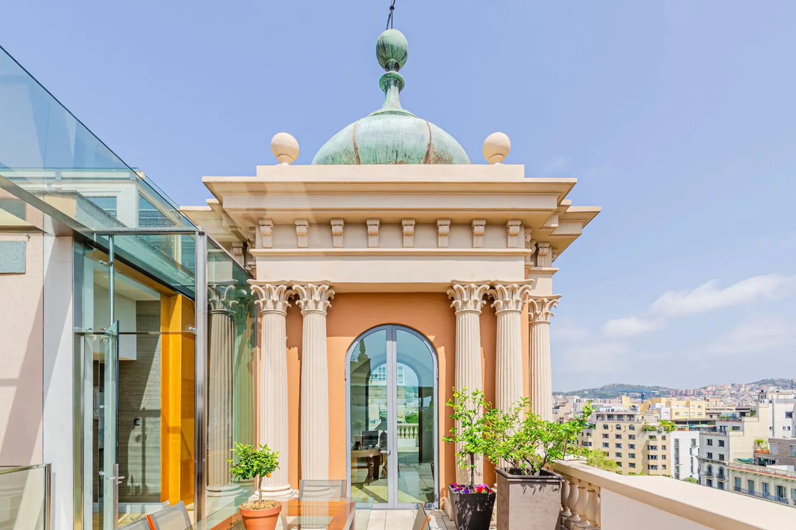 Extraordinary Penthouse With Pool on Passeig de Gracia in Golden Square, Barcelona