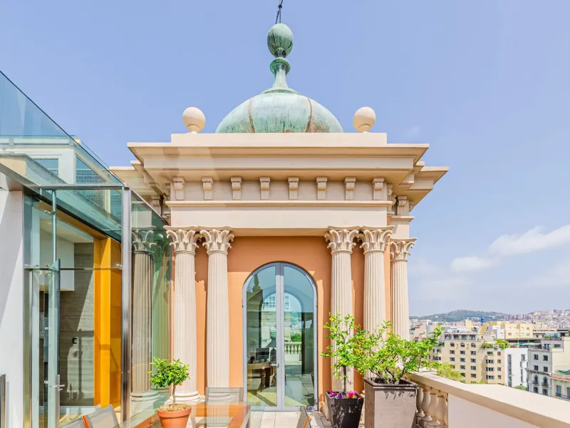 Extraordinary Penthouse With Pool on Passeig de Gracia in Golden Square, Barcelona