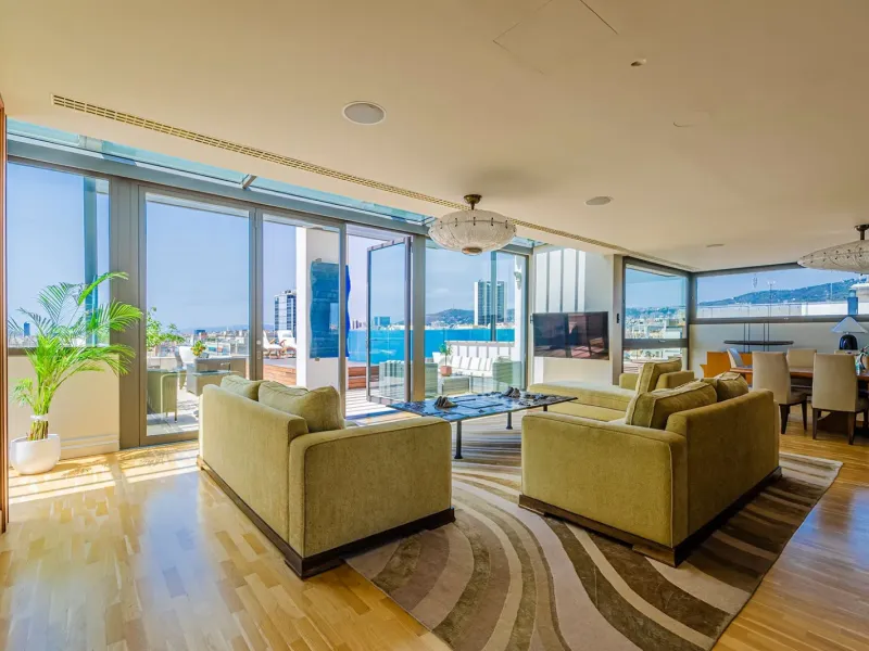 Extraordinary Penthouse With Pool on Passeig de Gracia in Golden Square, Barcelona