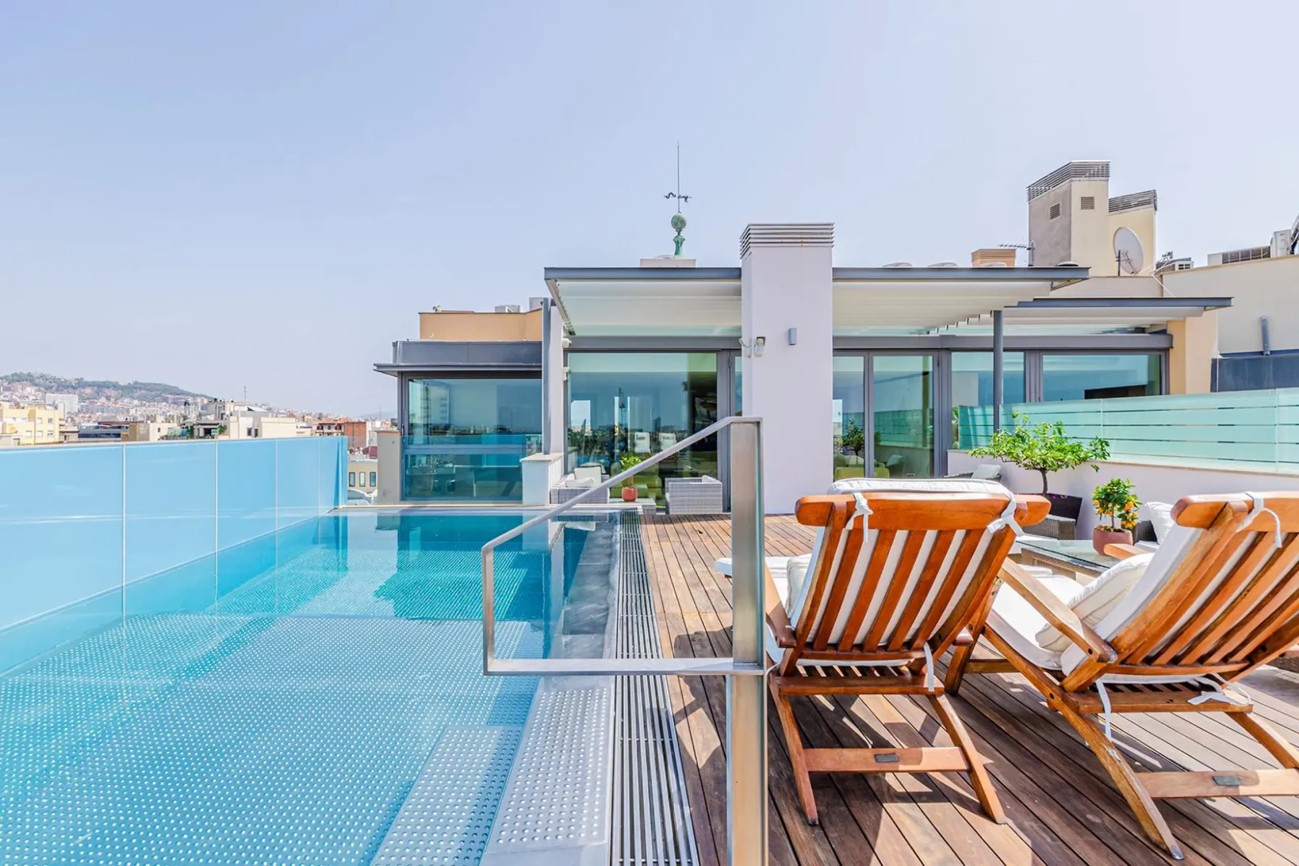 Extraordinary Penthouse With Pool on Passeig de Gracia in Golden Square, Barcelona
