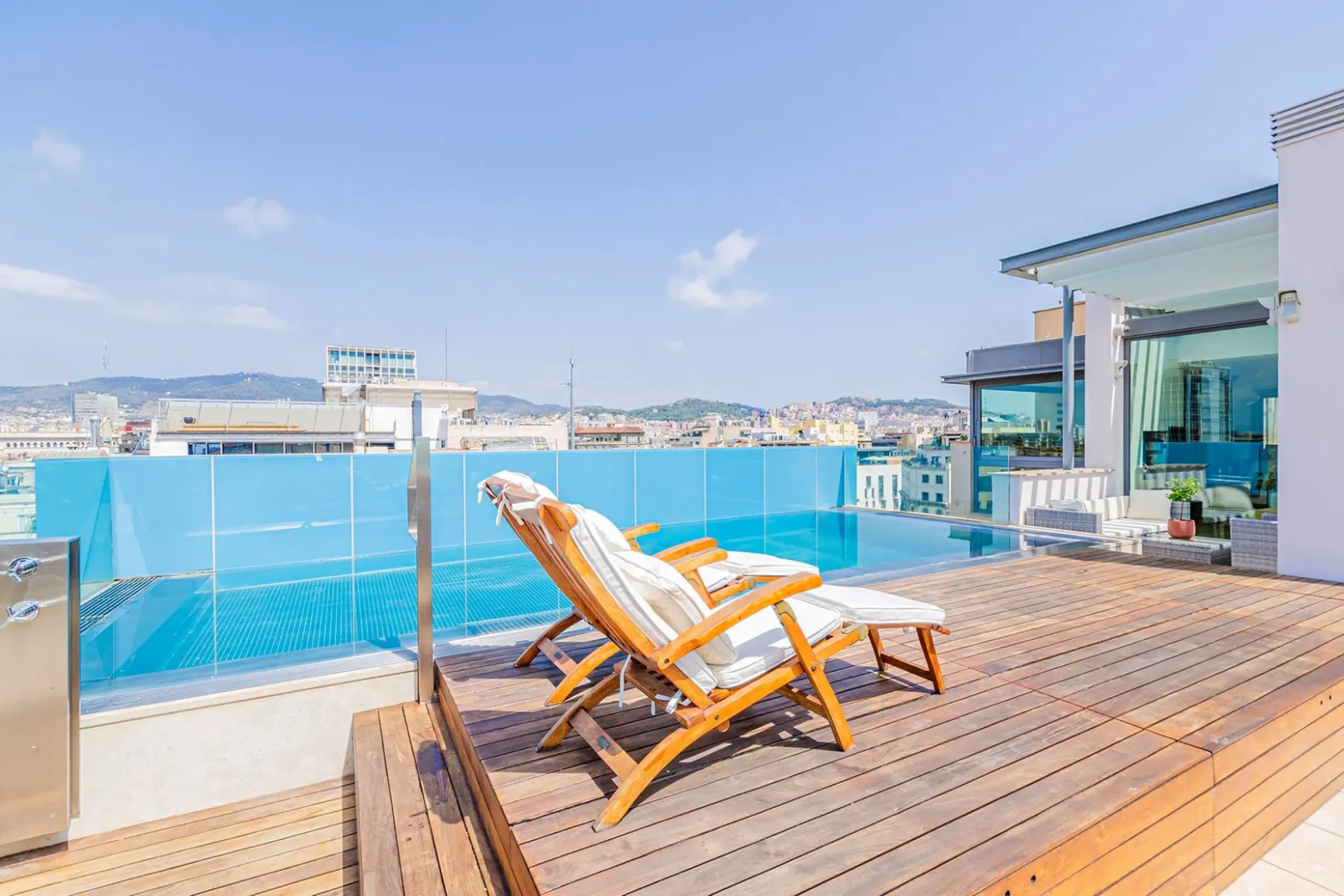 Extraordinary Penthouse With Pool on Passeig de Gracia in Golden Square, Barcelona