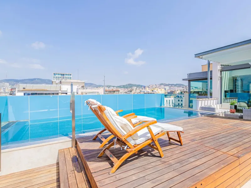 Extraordinary Penthouse With Pool on Passeig de Gracia in Golden Square, Barcelona