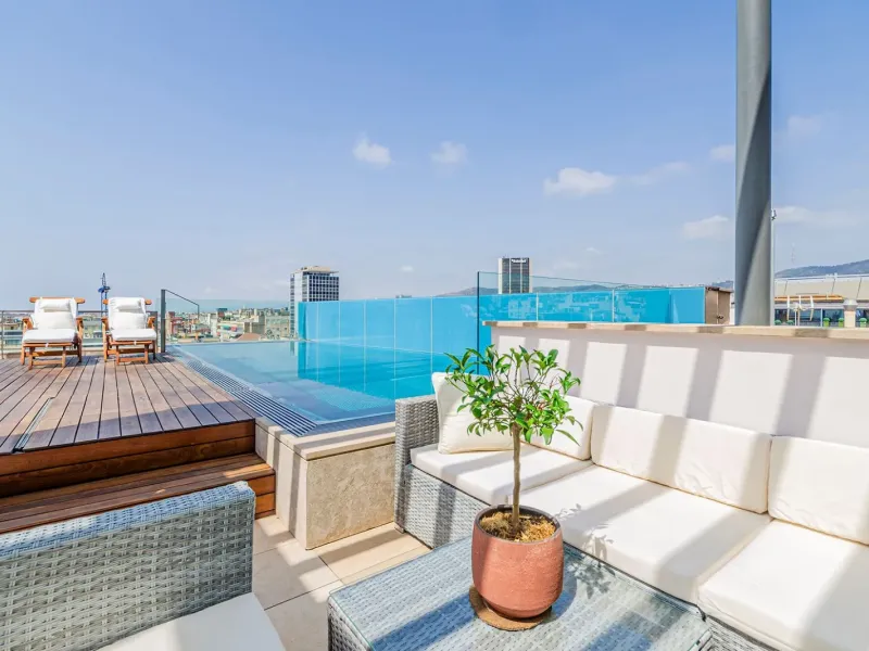 Extraordinary Penthouse With Pool on Passeig de Gracia in Golden Square, Barcelona