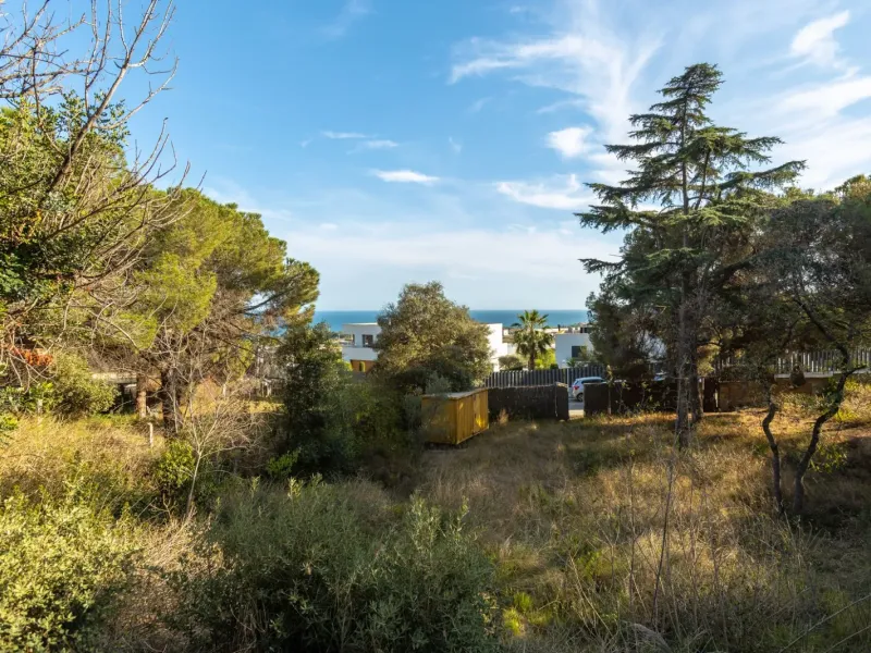 Sea View Plot in Mataró for Building Your Own Villa, Barcelona