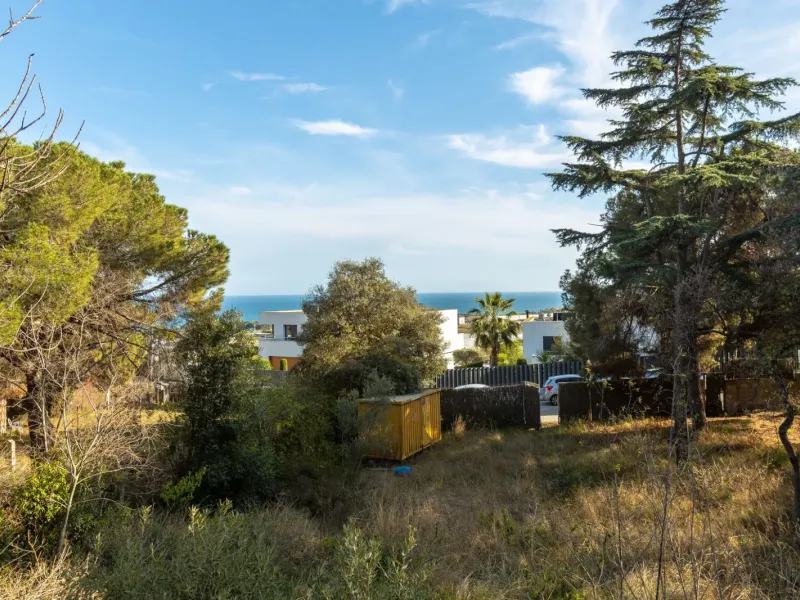 Sea View Plot in Mataró for Building Your Own Villa, Barcelona