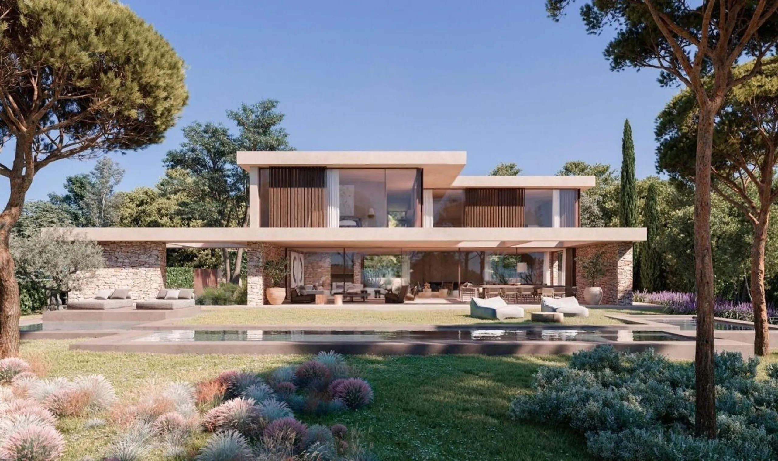 Exklusives Neubau-Villaprojekt in luxuriöser Lage in Terramar, Sitges