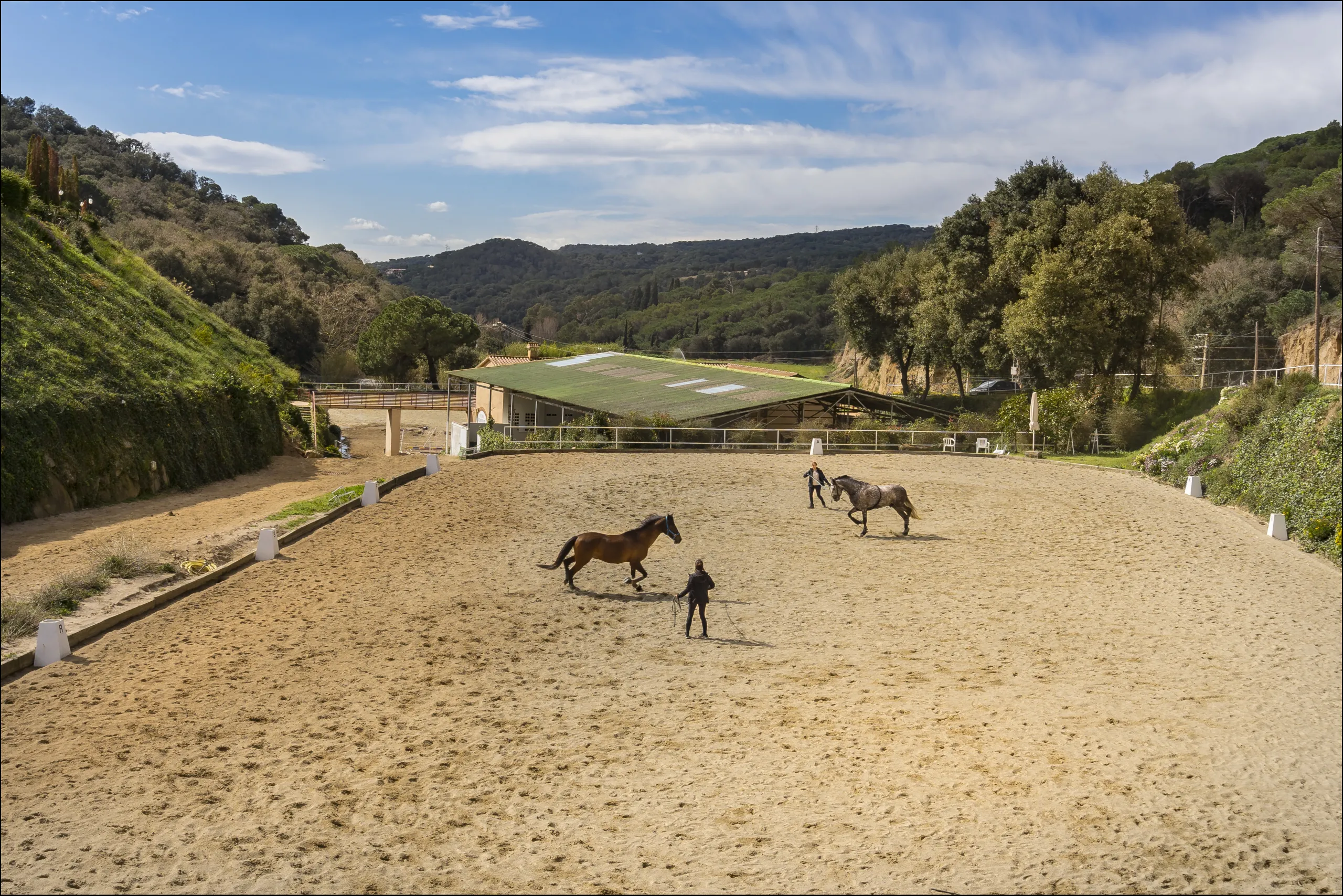 Exclusiva finca ecuestre con instalaciones hípicas en Sant Andreu de Llavaneres, Barcelona