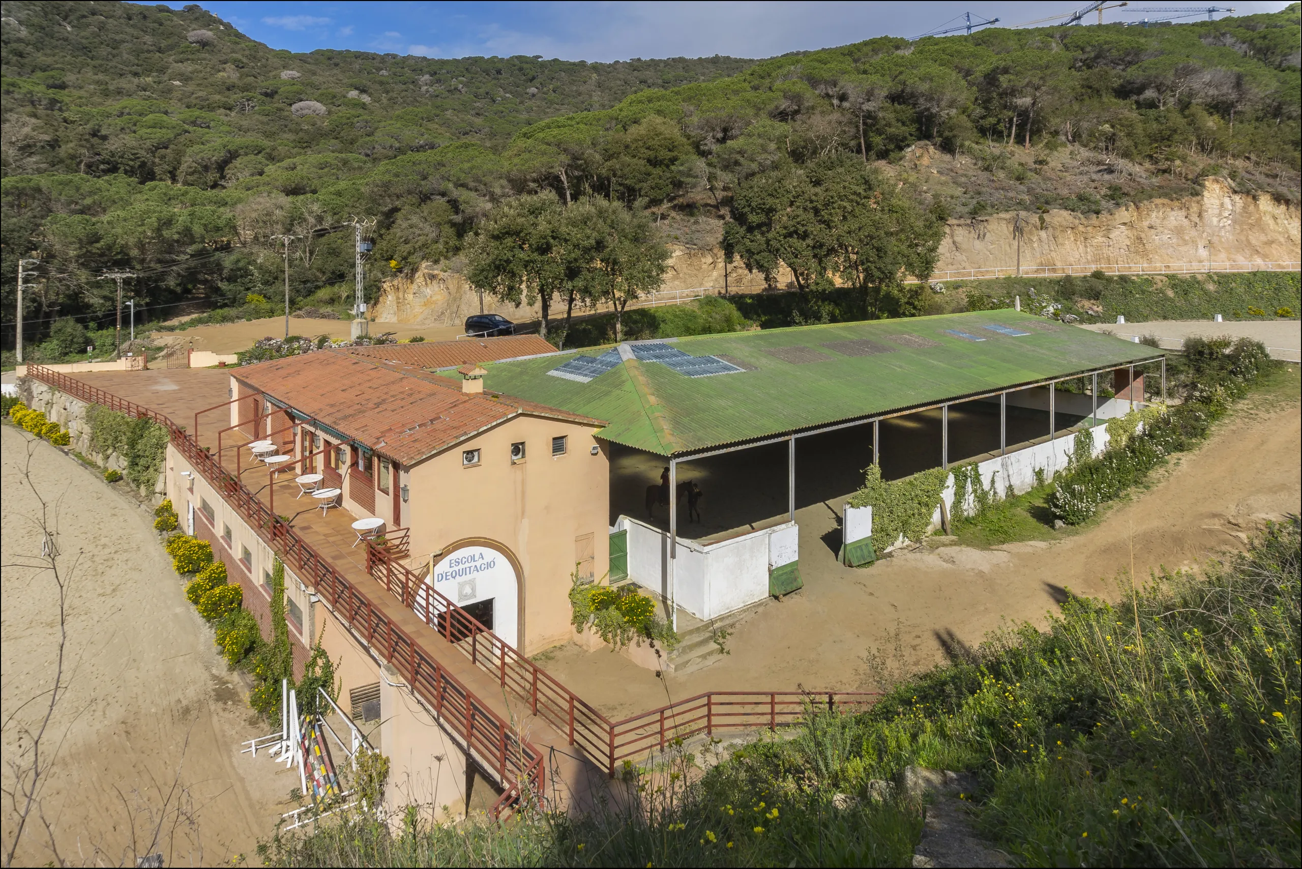 Exclusiva finca ecuestre con instalaciones hípicas en Sant Andreu de Llavaneres, Barcelona