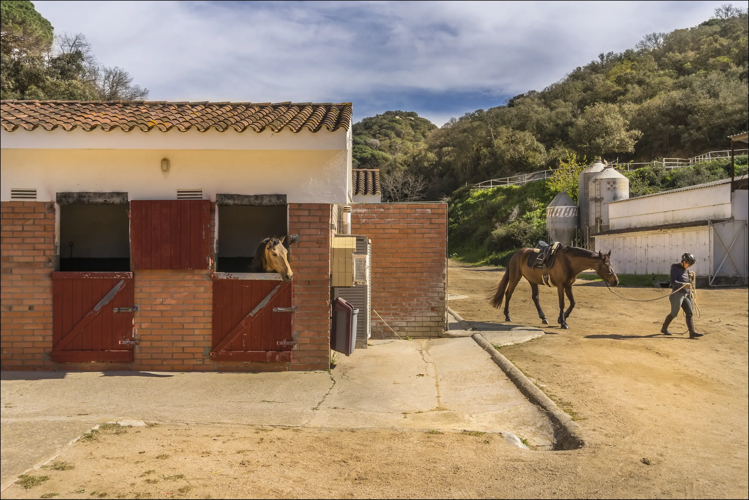 Exclusiva finca ecuestre con instalaciones hípicas en Sant Andreu de Llavaneres, Barcelona