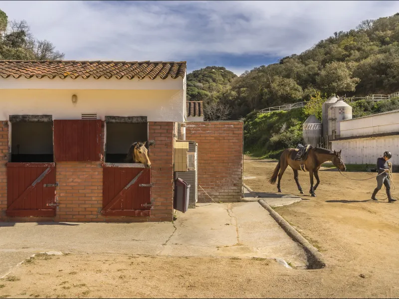 Exclusiva finca ecuestre con instalaciones hípicas en Sant Andreu de Llavaneres, Barcelona
