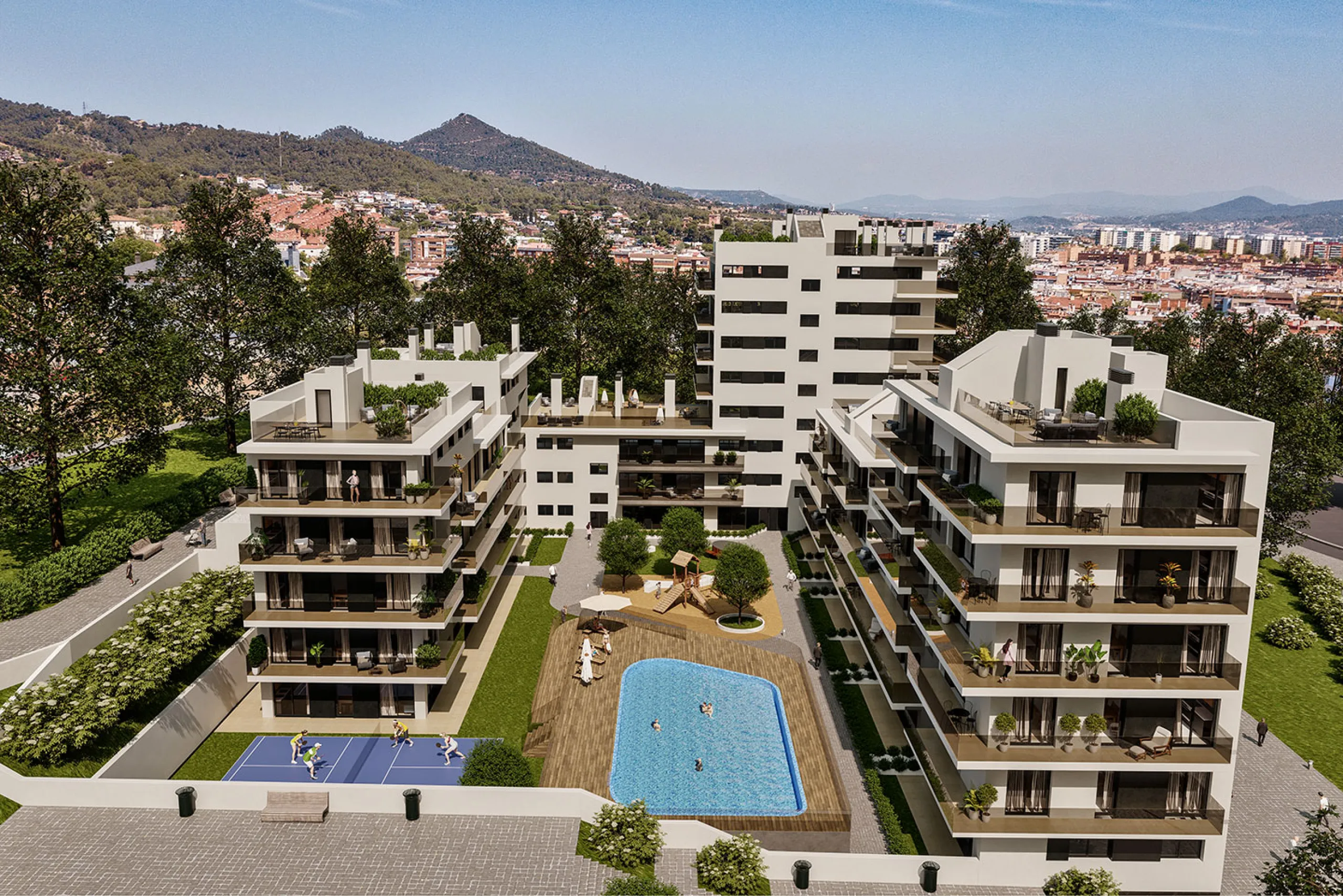 Apartments Under Construction in Sant Boi de Llobregat, Barcelona