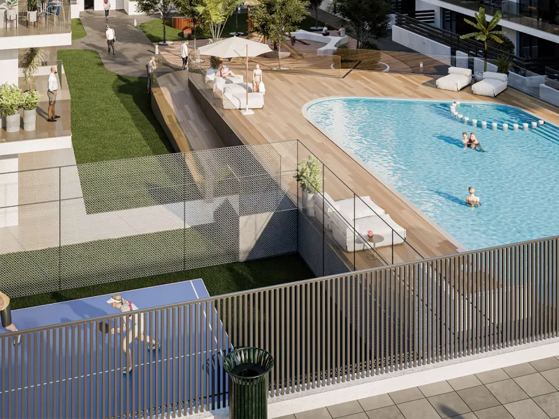 Apartments Under Construction in Sant Boi de Llobregat, Barcelona