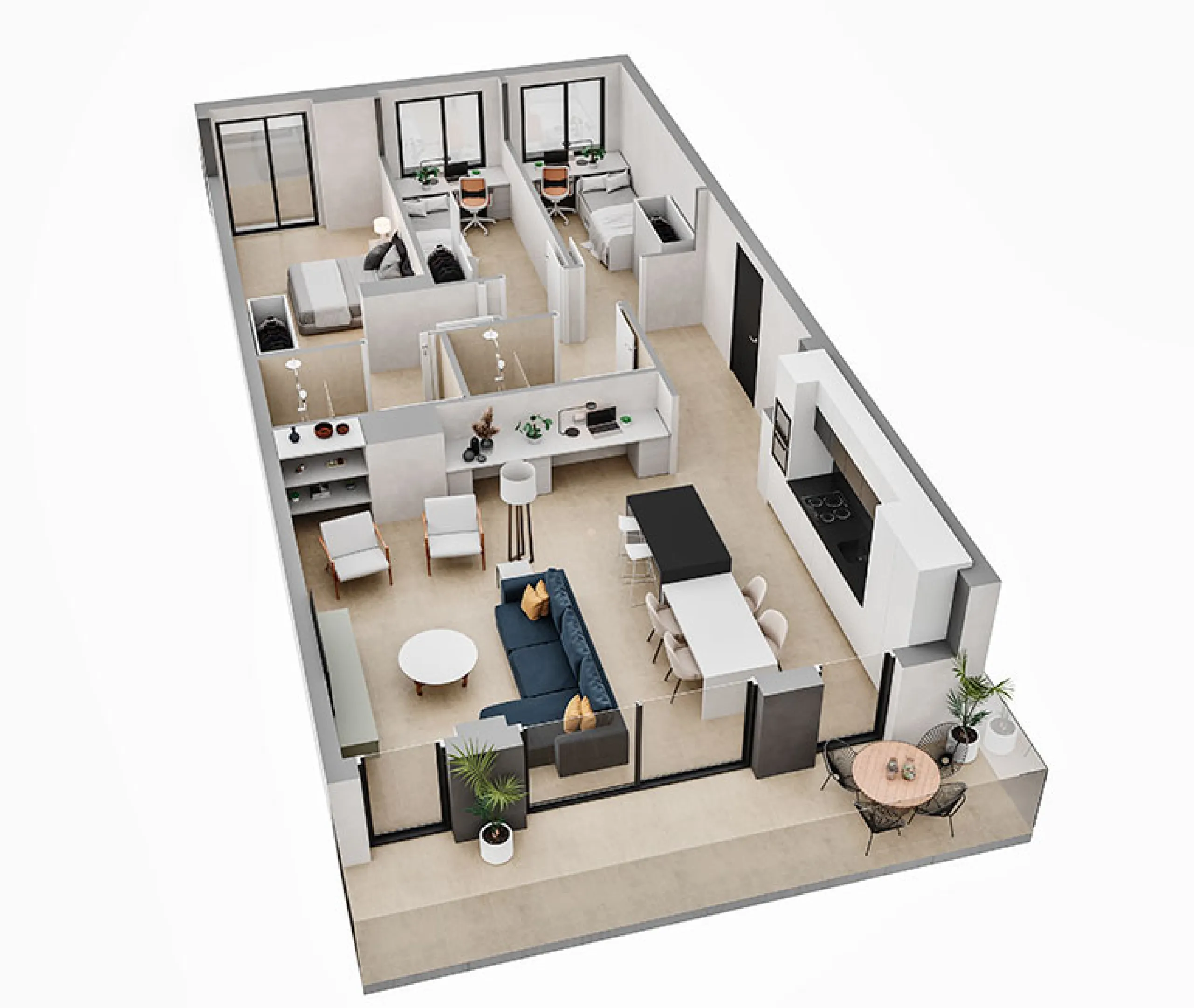 Apartments Under Construction in Sant Boi de Llobregat, Barcelona