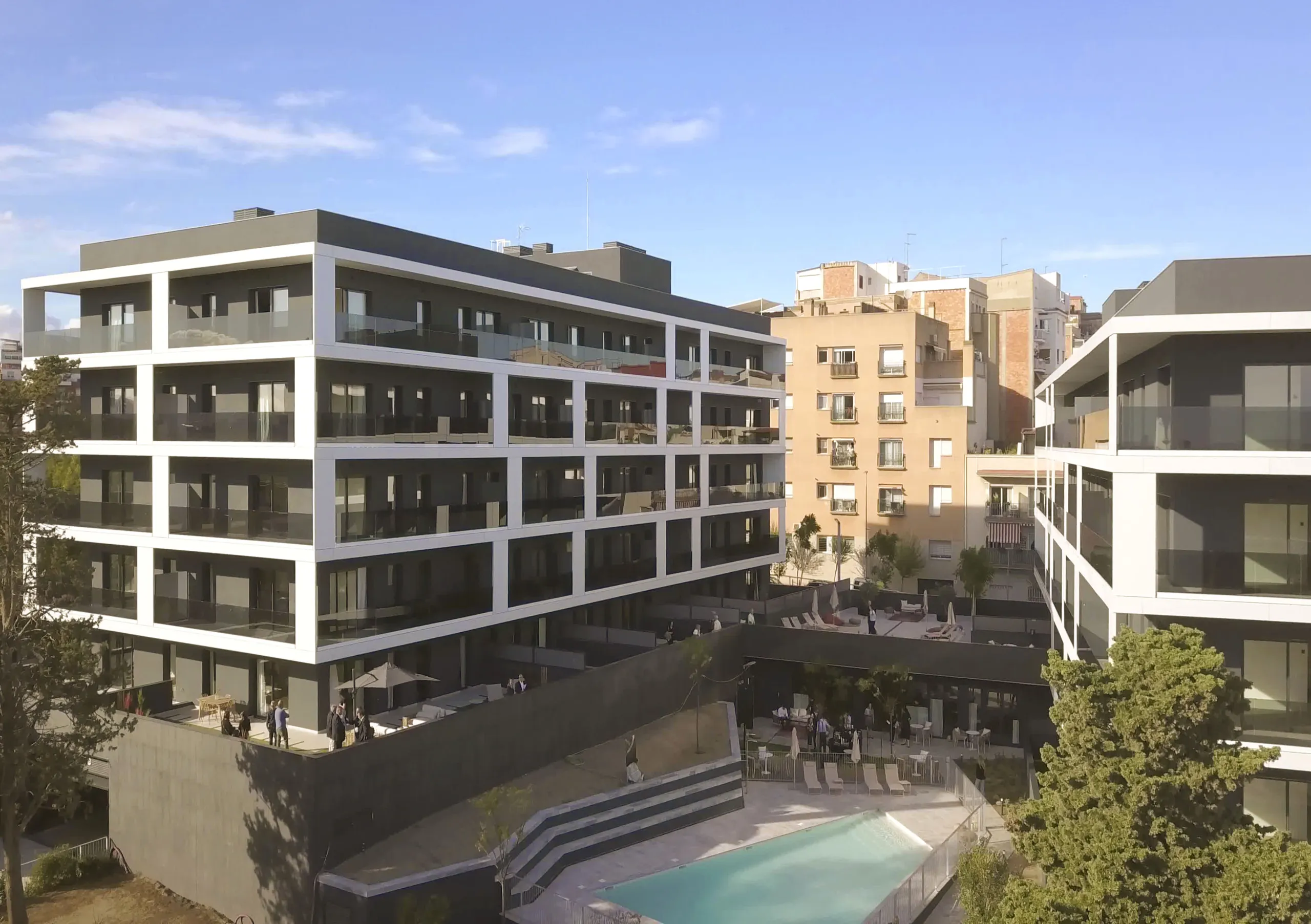 Designer Apartments in a New Residential Complex El Mirador in Esplugues de Llobregat, Barcelona