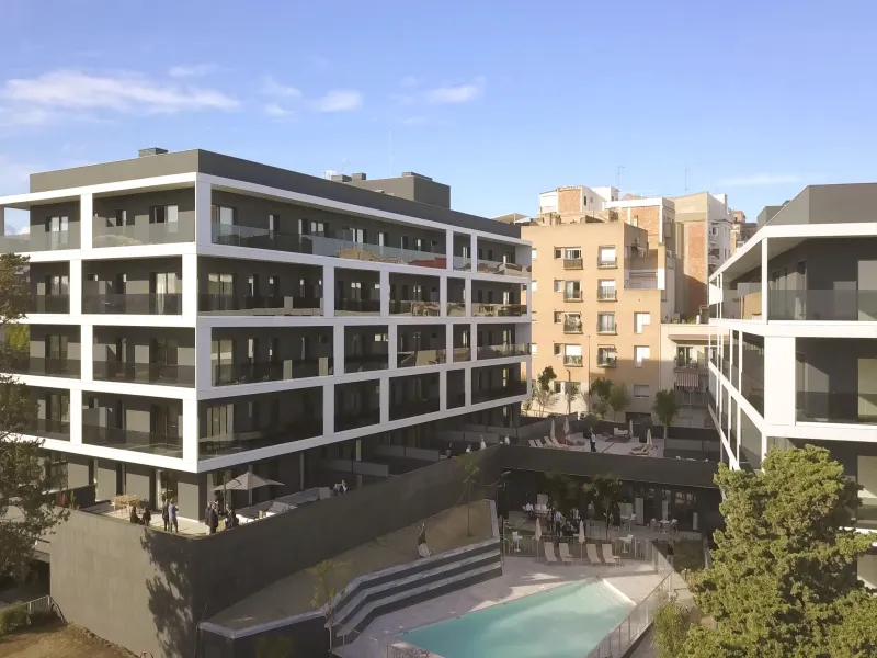 Designer Apartments in a New Residential Complex El Mirador in Esplugues de Llobregat, Barcelona