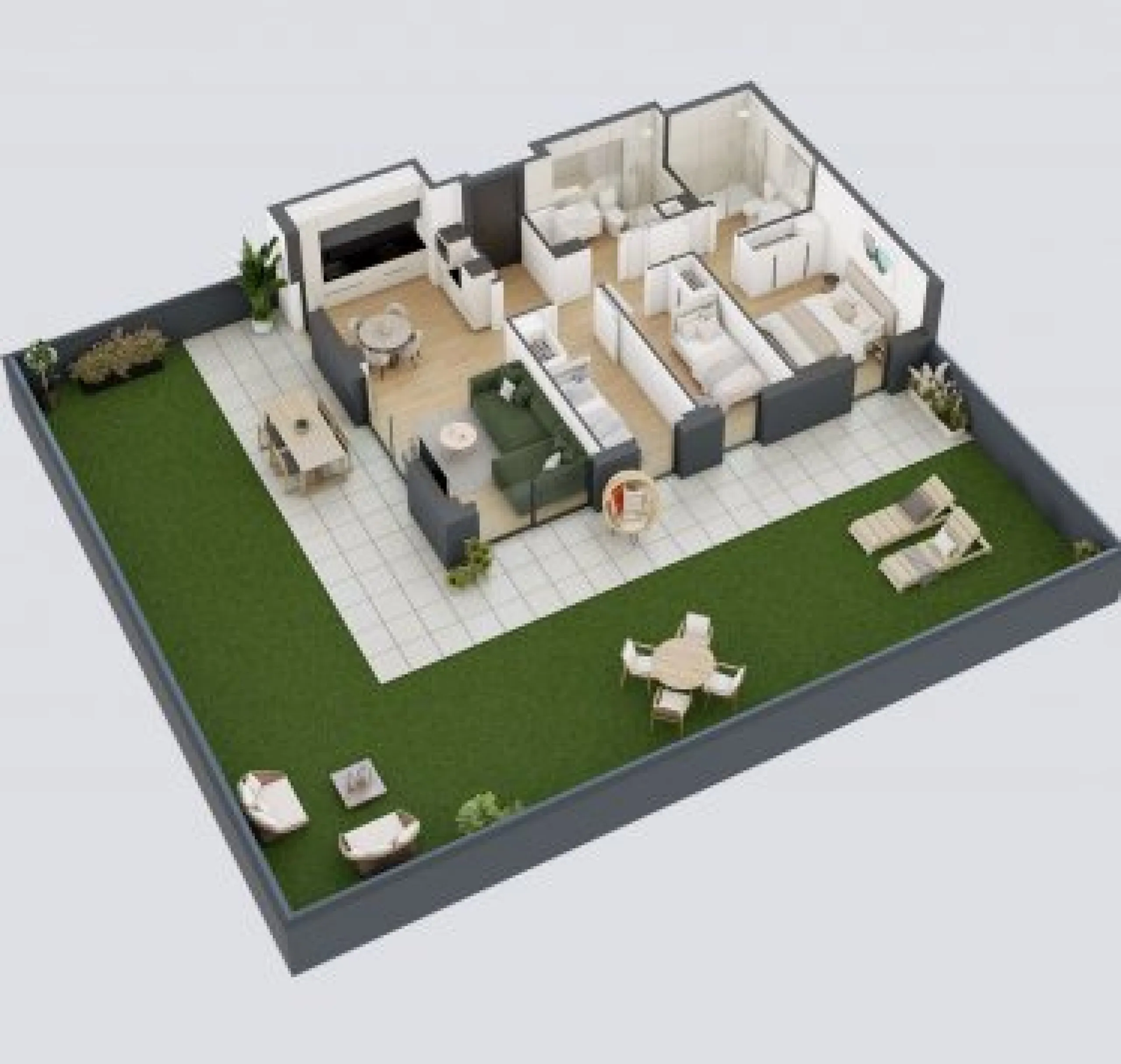 Designer Apartments in a New Residential Complex El Mirador in Esplugues de Llobregat, Barcelona