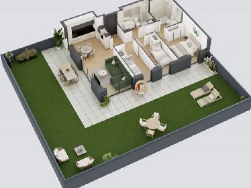 Designer Apartments in a New Residential Complex El Mirador in Esplugues de Llobregat, Barcelona