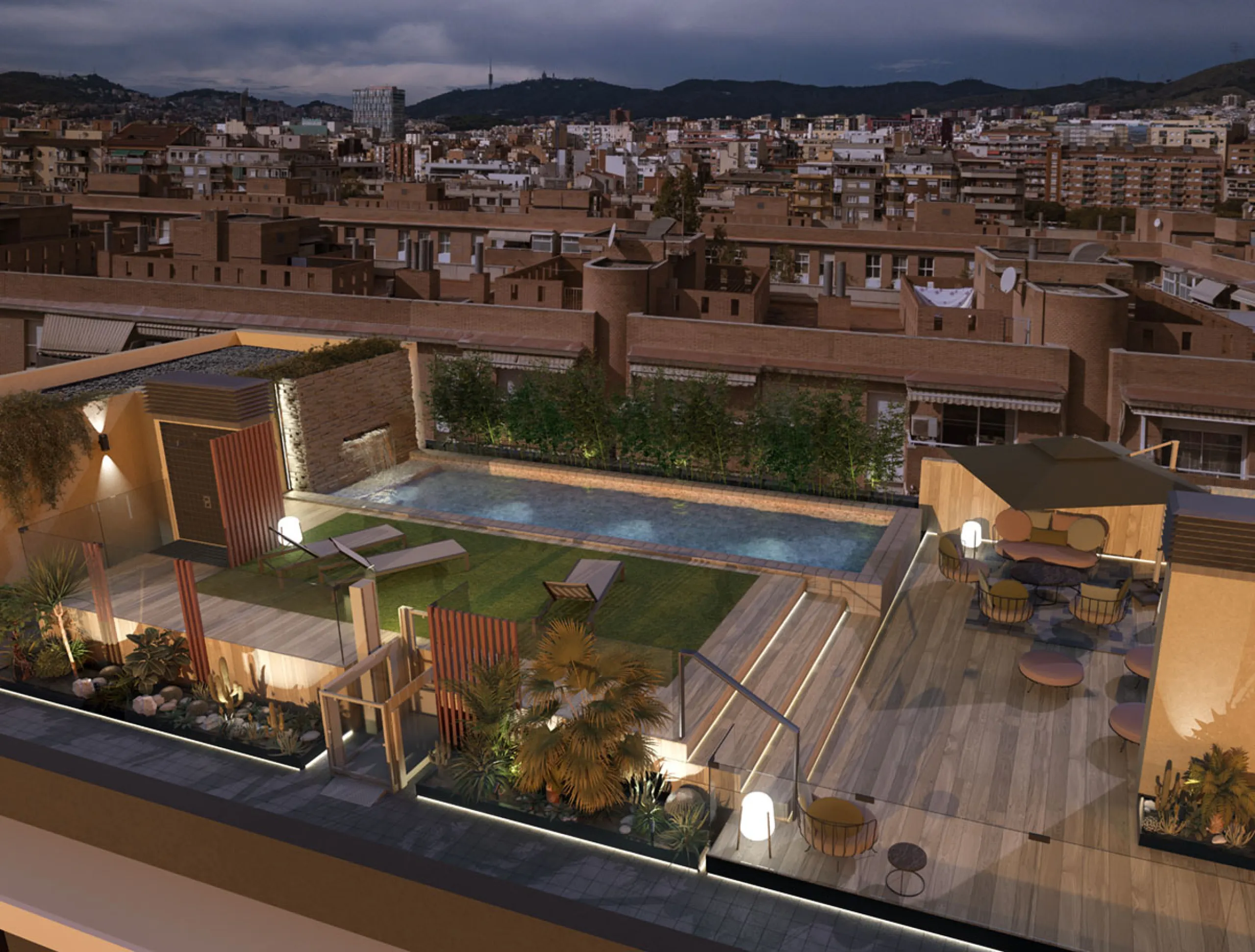 Apartments Under Construction in the Up-and-Coming Area of Sant Andreu, Barcelona
