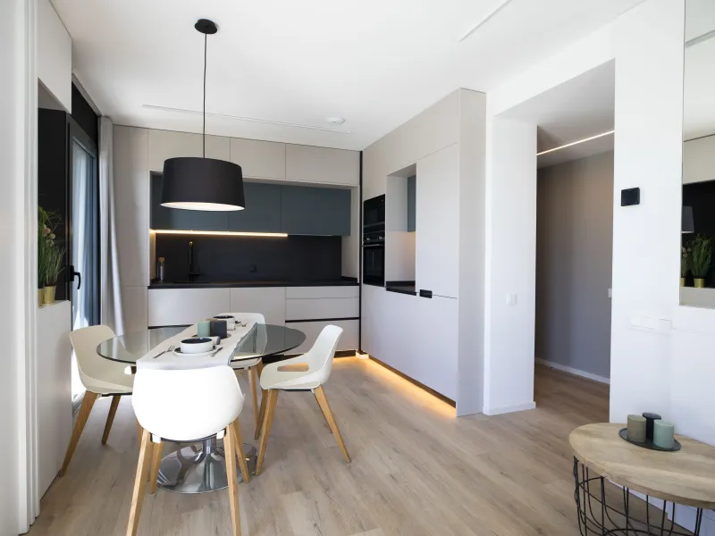 Apartments Under Construction in the Up-and-Coming Area of Sant Andreu, Barcelona