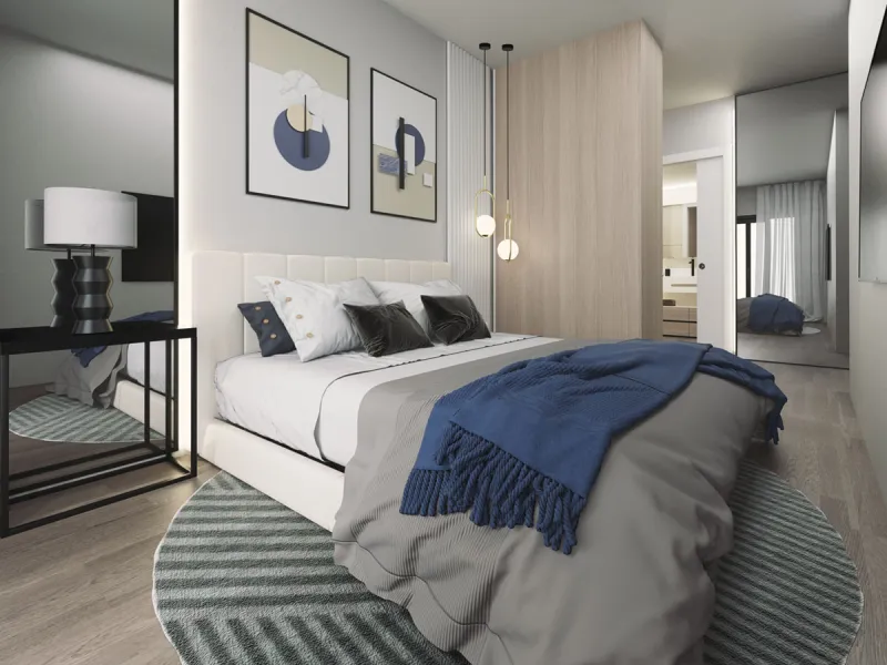 Apartments Under Construction in the Up-and-Coming Area of Sant Andreu, Barcelona