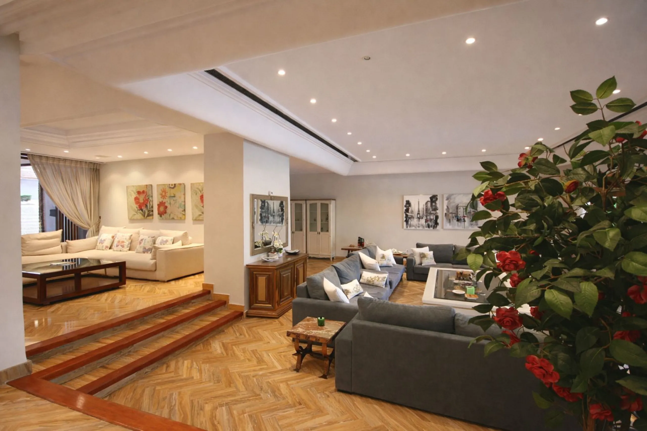 Elegant Marbella Estate on a Prime and Rare Plot — 800 meters Walking Distance to Puerto Banús. Unique Development Opportunity — 4,205m² Plot with Potential for Up to 4 Villas, or Plans for one large villa and separate Guest House, or to knock down and bu