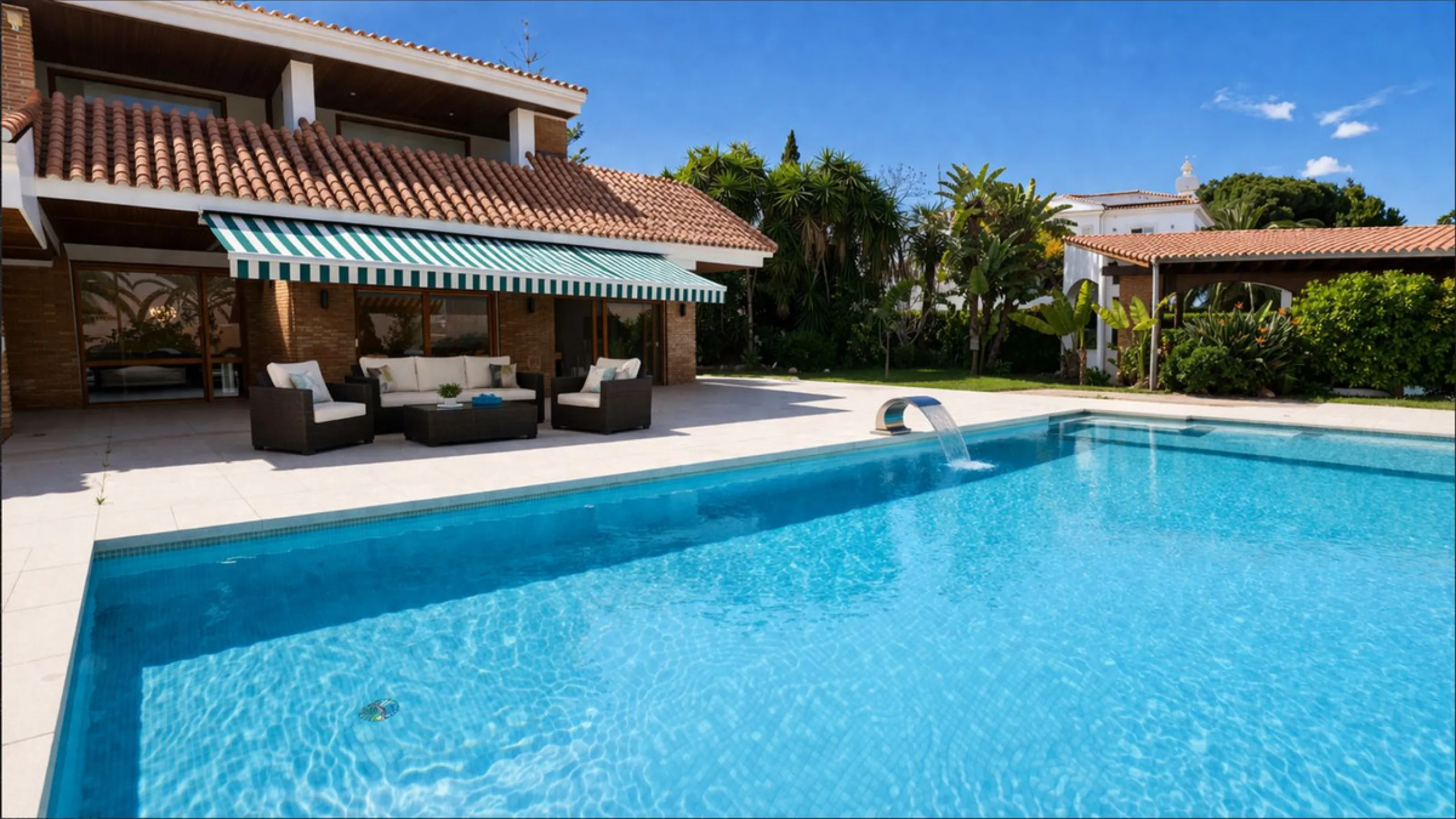 Elegant Marbella Estate on a Prime and Rare Plot — 800 meters Walking Distance to Puerto Banús. Unique Development Opportunity — 4,205m² Plot with Potential for Up to 4 Villas, or Plans for one large villa and separate Guest House, or to knock down and bu