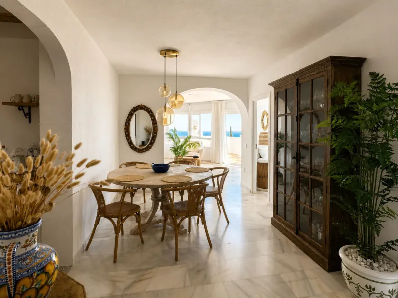 Dream penthouse with stunning panoramic sea views in Calahonda Alta.