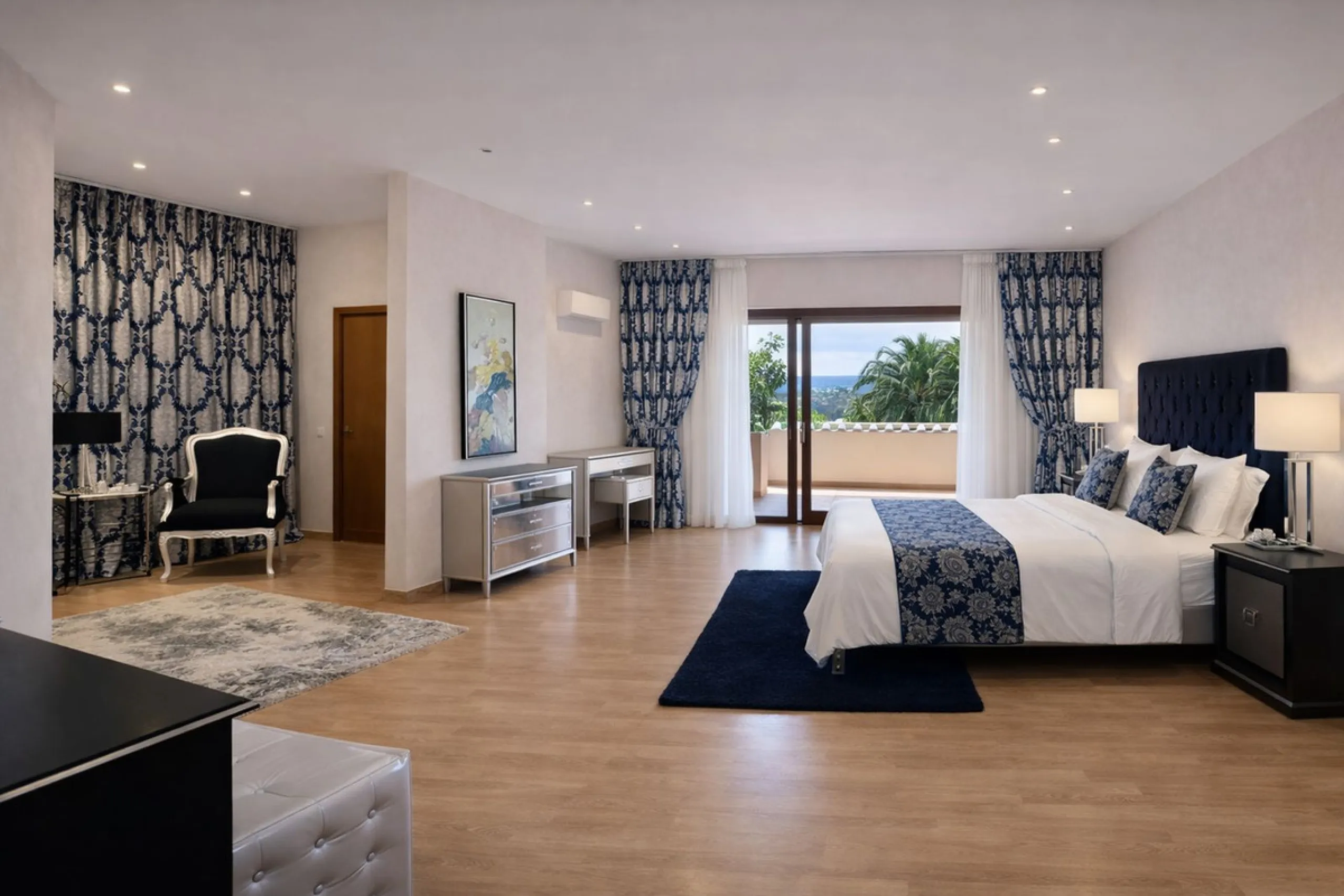 Elegant Marbella Estate on a Prime and Rare Plot — 800 meters Walking Distance to Puerto Banús. Unique Development Opportunity — 4,205m² Plot with Potential for Up to 4 Villas, or Plans for one large villa and separate Guest House, or to knock down and bu