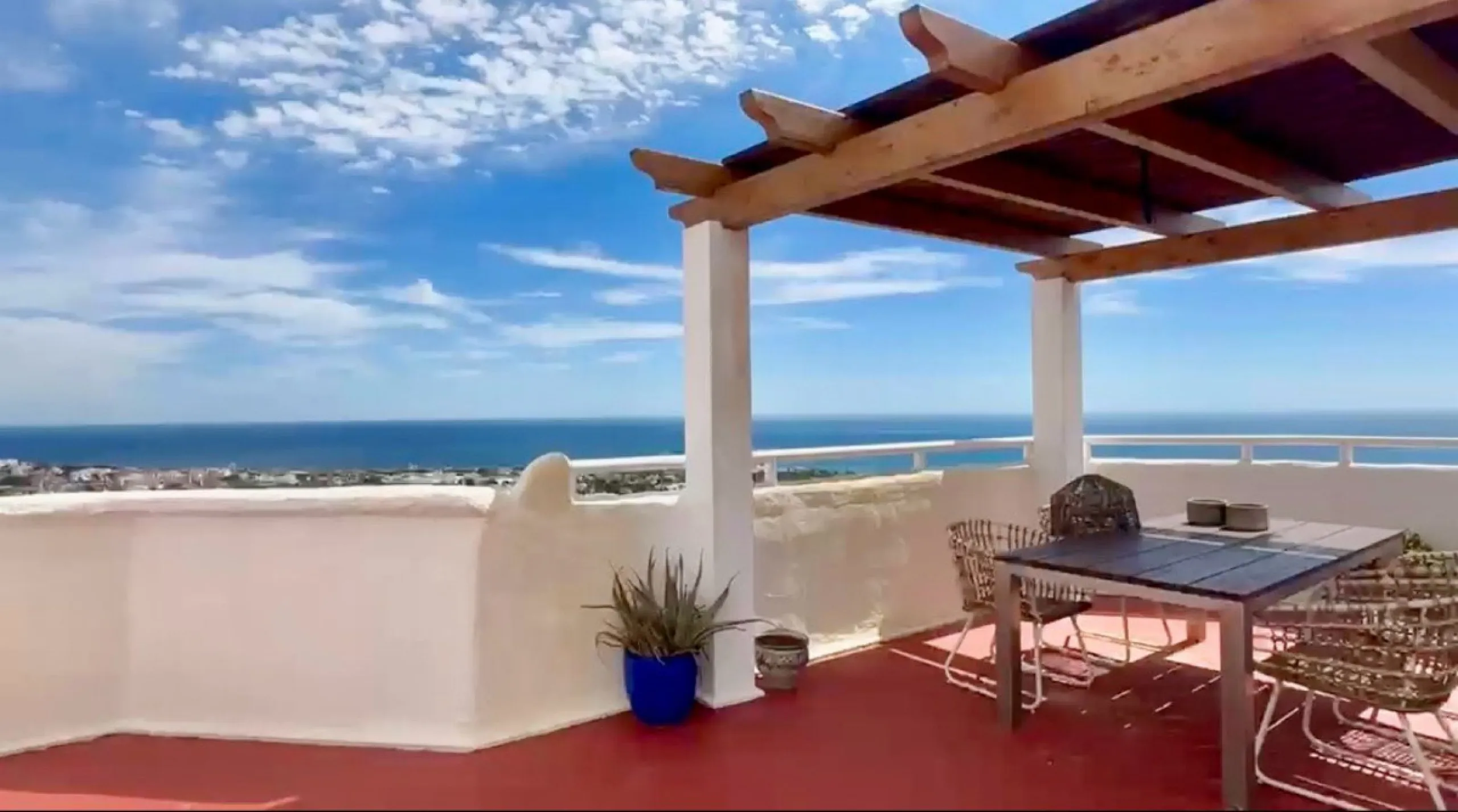 Dream penthouse with stunning panoramic sea views in Calahonda Alta.