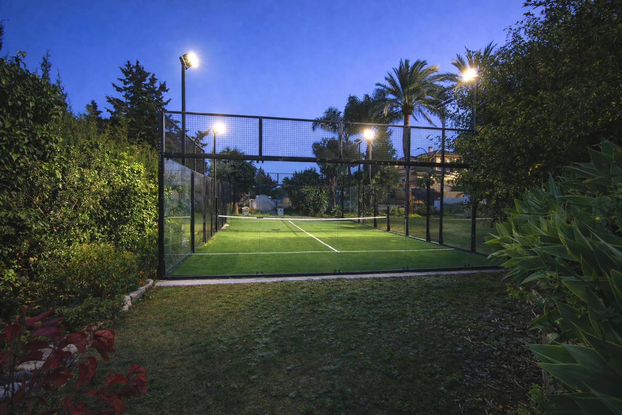 Elegant Marbella Estate on a Prime and Rare Plot — 800 meters Walking Distance to Puerto Banús. Unique Development Opportunity — 4,205m² Plot with Potential for Up to 4 Villas, or Plans for one large villa and separate Guest House, or to knock down and bu
