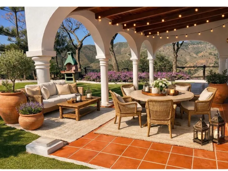Rustic finca located in the municipality of Istán, set on a 2,028 m² plot. The property features a legally registered house of 70 m², along with a 21 m² porch and a private swimming pool and easy access.