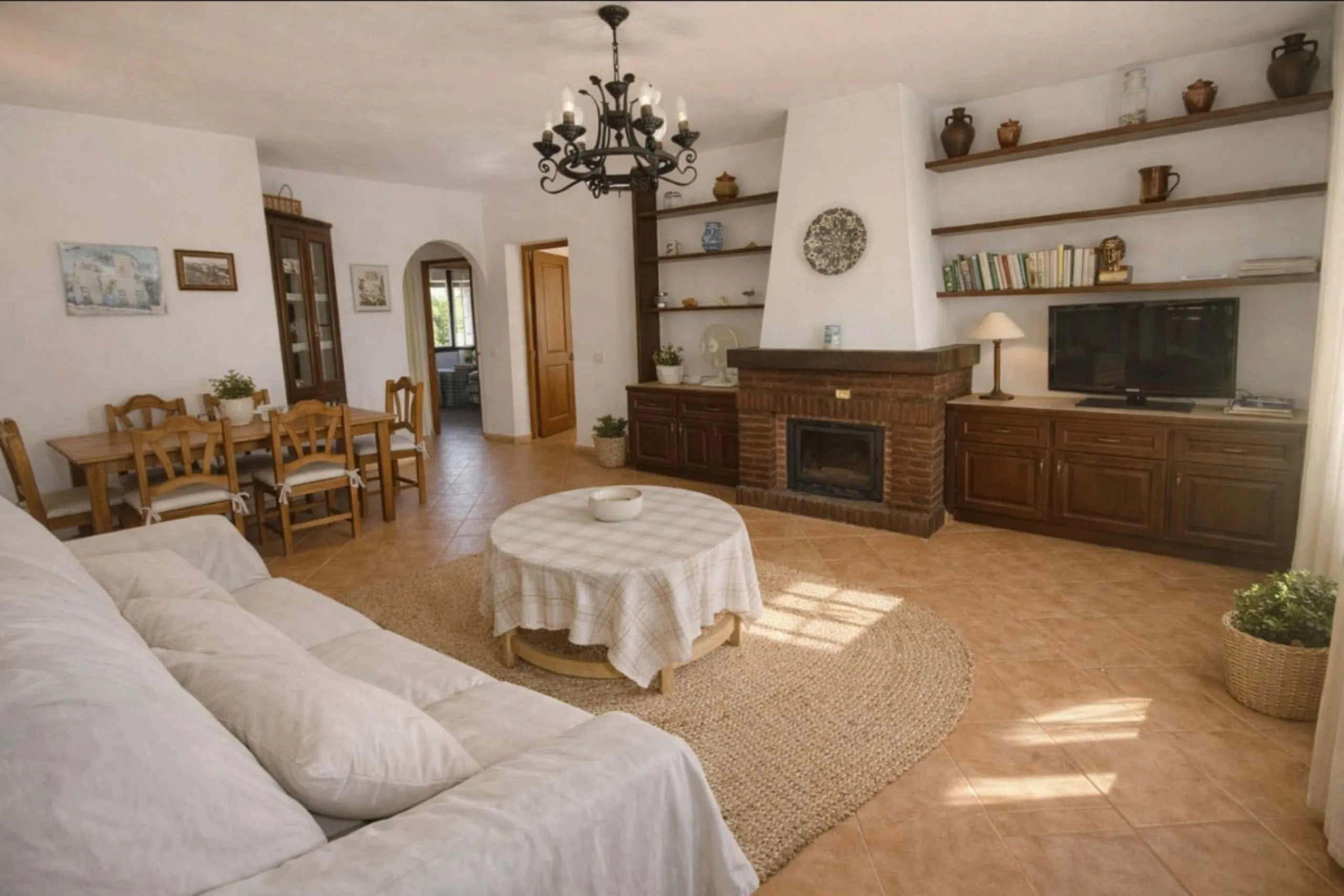 Rustic finca located in the municipality of Istán, set on a 2,028 m² plot. The property features a legally registered house of 70 m², along with a 21 m² porch and a private swimming pool and easy access.