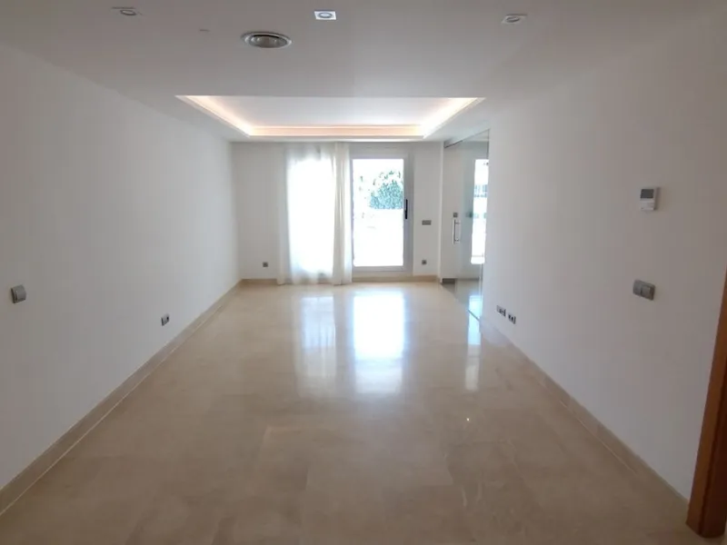 3 Bedroom west facing apartment for sale in Los Arqueros Beach with views towards the pool.