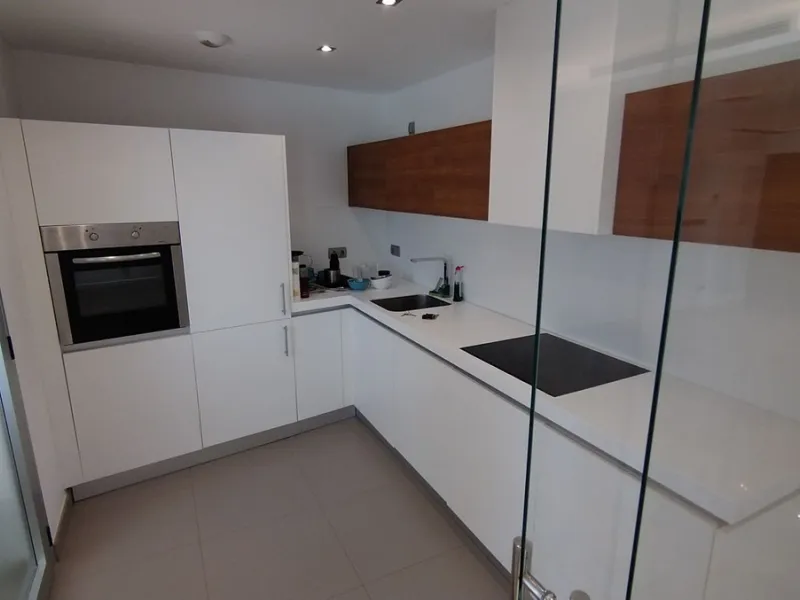 3 Bedroom west facing apartment for sale in Los Arqueros Beach with views towards the pool.